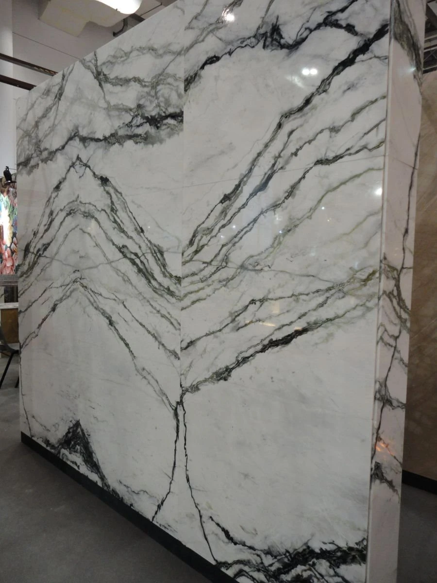 verde calacatta marble slab